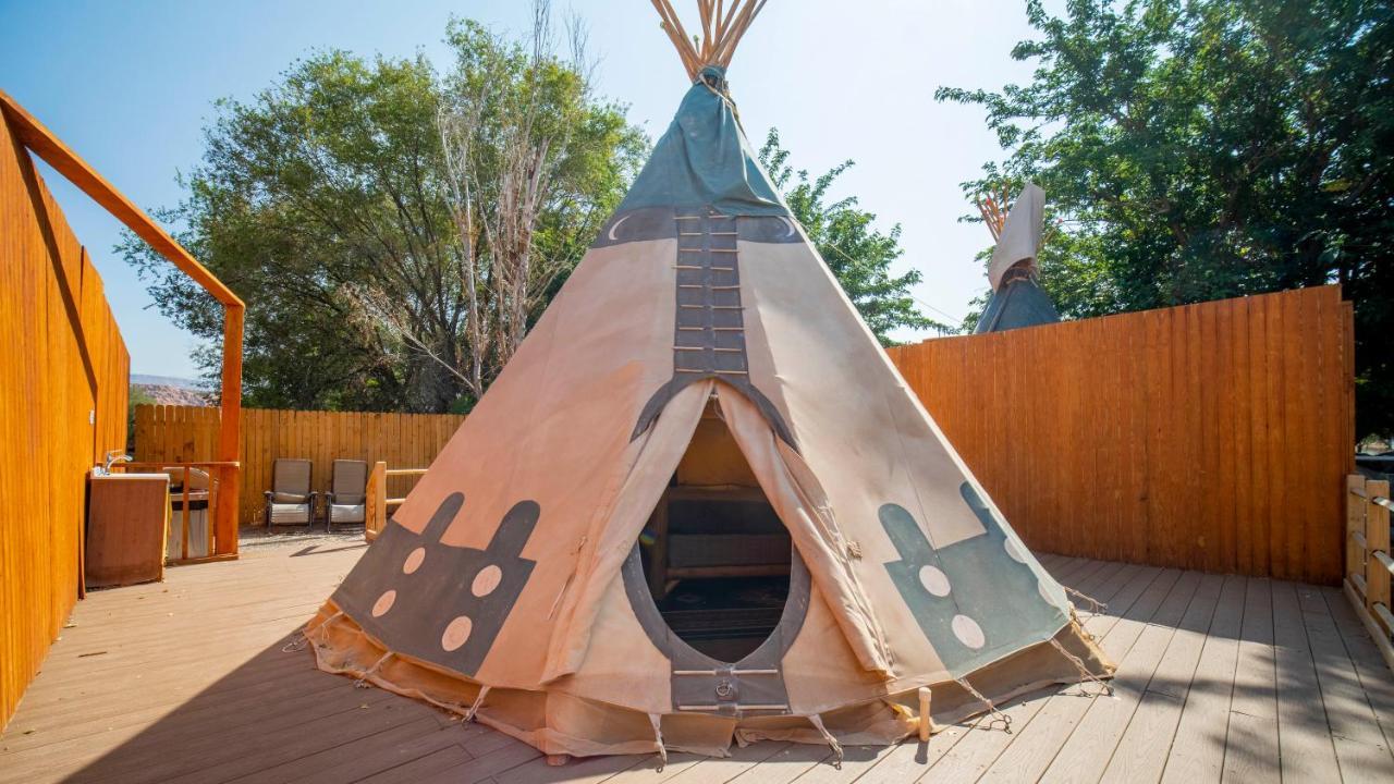 Ok Rv Park Glamping Tipi Ok55 Moab Exterior foto