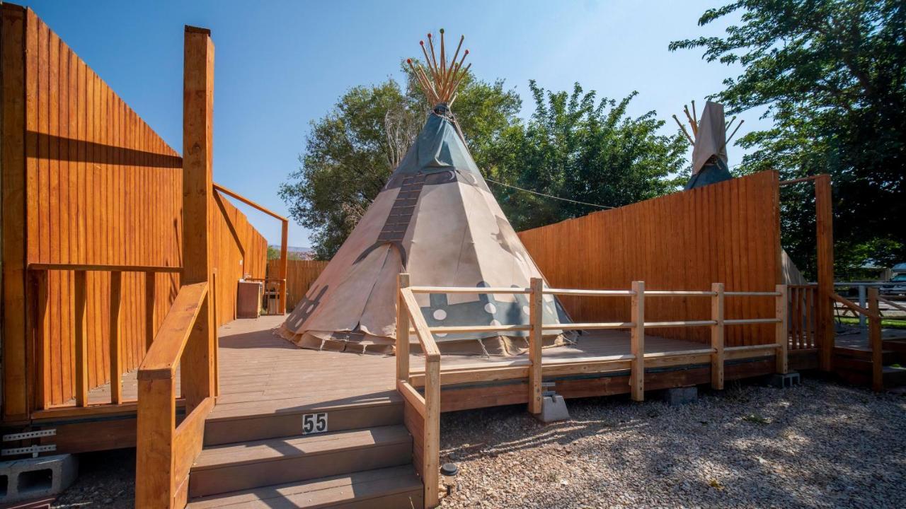 Ok Rv Park Glamping Tipi Ok55 Moab Exterior foto